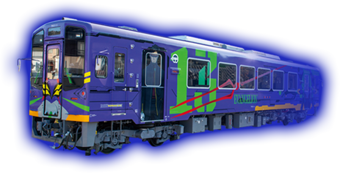 赤電ラッピング電車 初号機ver